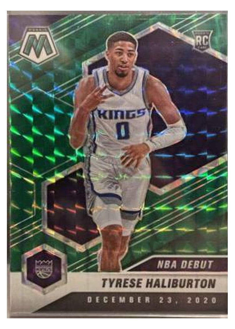2020 Panini Mosaic Tyrese Haliburton #264 card