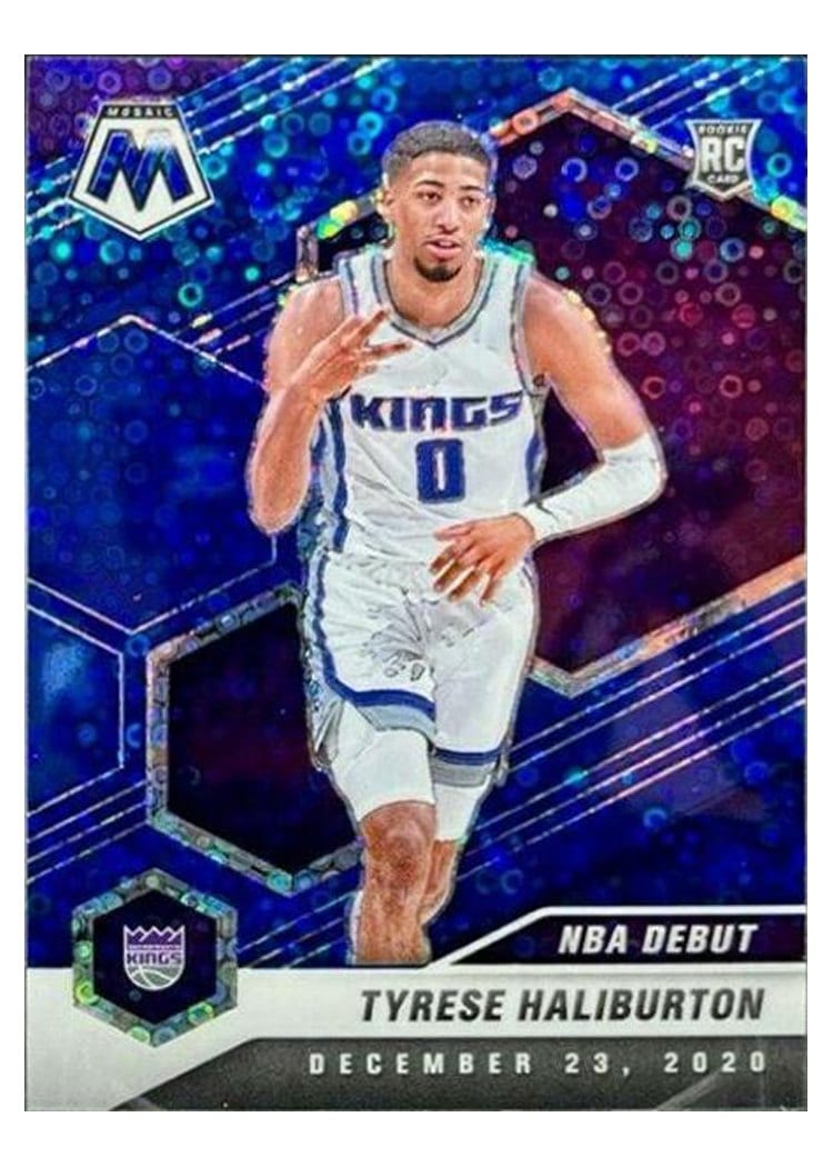 2020 Panini Mosaic Tyrese Haliburton #264 card