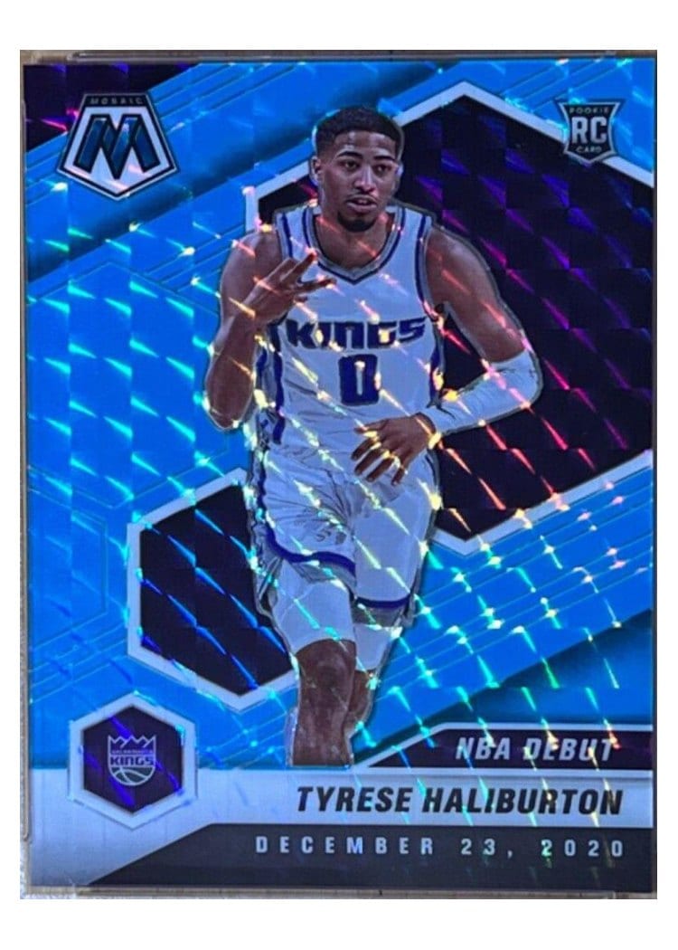 2020 Panini Mosaic Tyrese Haliburton #264 card