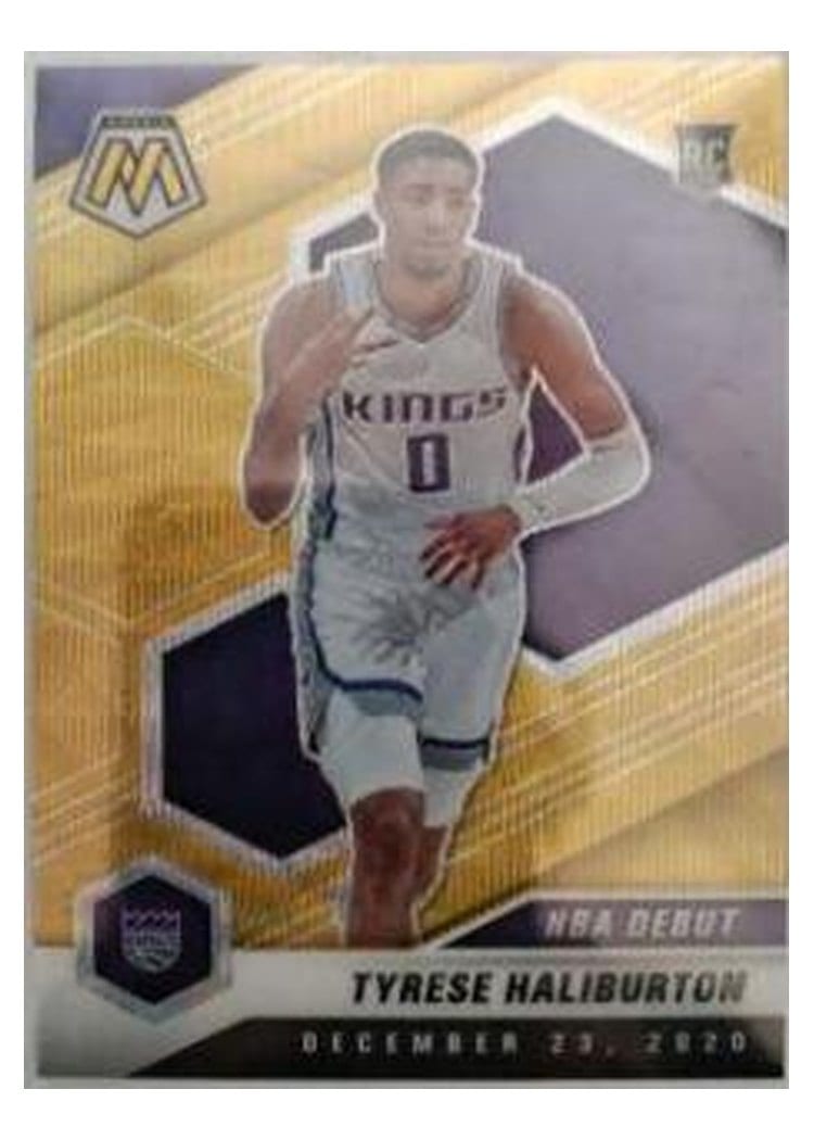 2020 Panini Mosaic Tyrese Haliburton #264 card