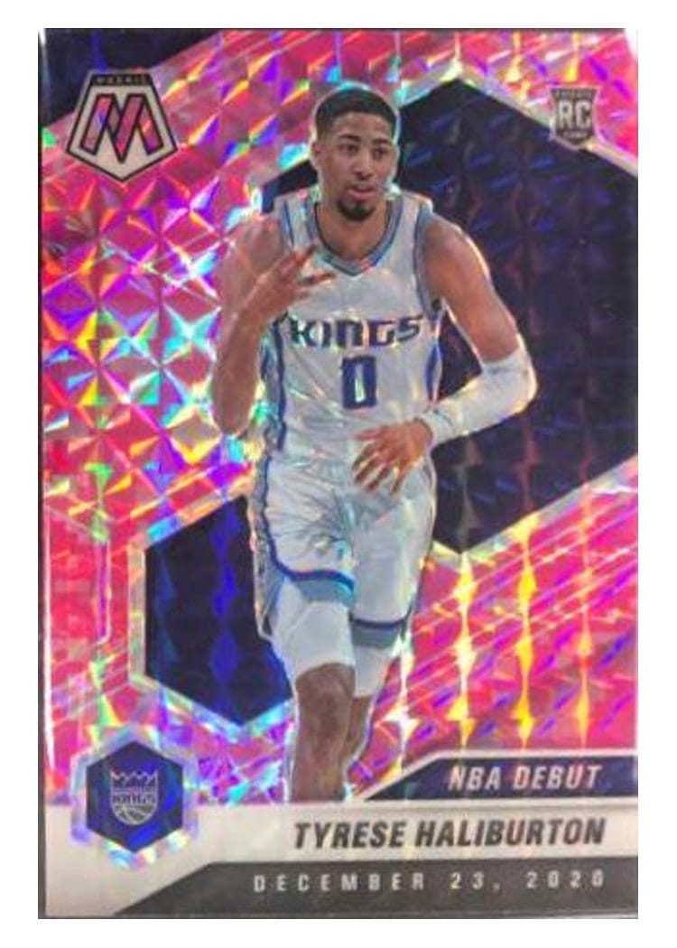 2020 Panini Mosaic Tyrese Haliburton #264 card