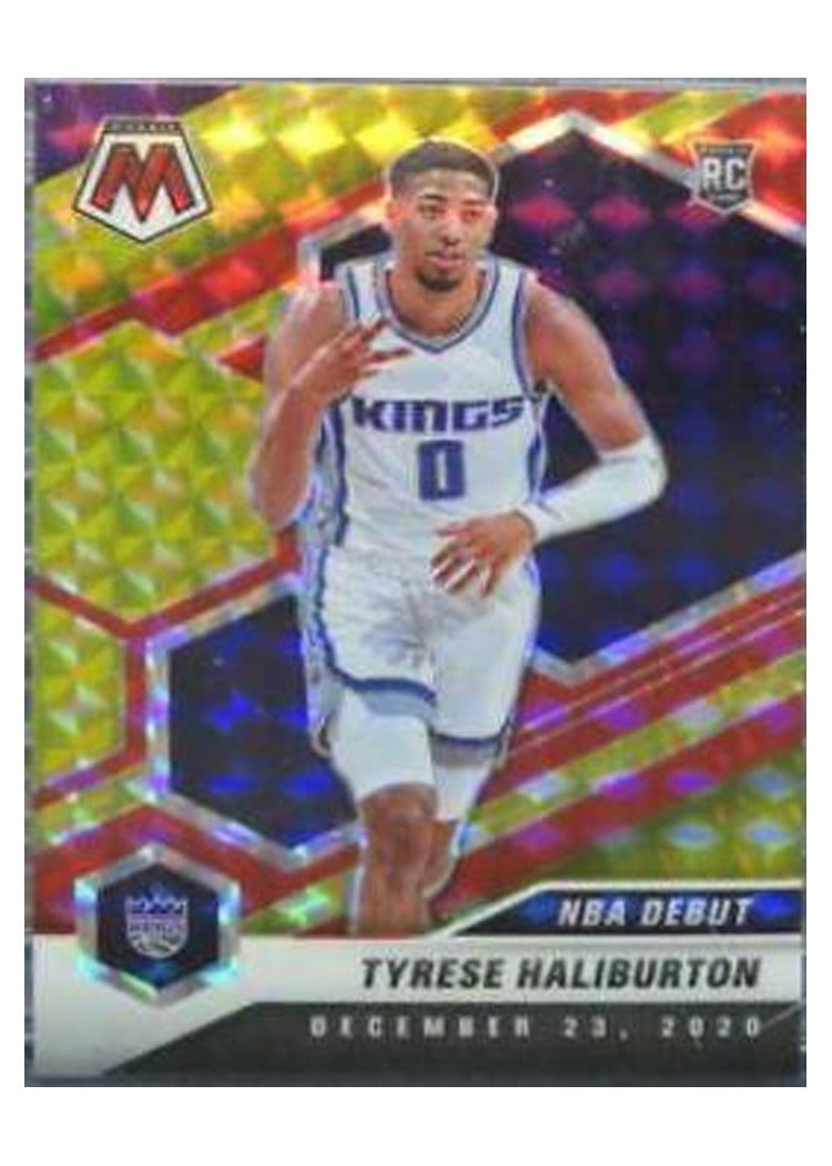 2020 Panini Mosaic Tyrese Haliburton #264 card
