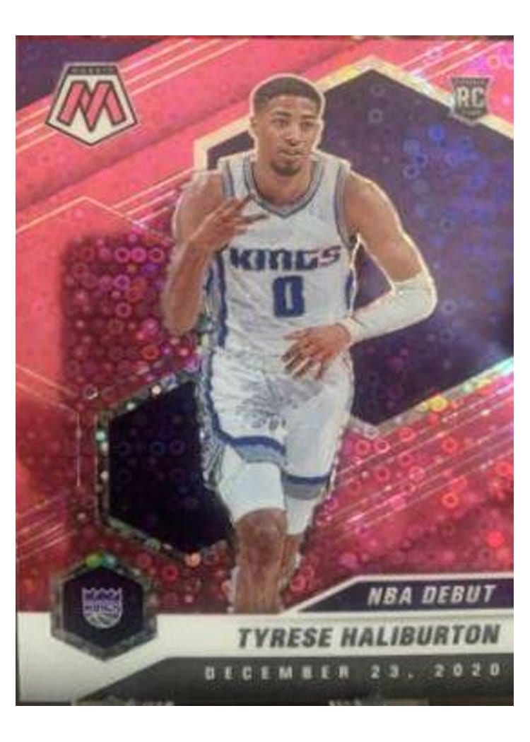 2020 Panini Mosaic Tyrese Haliburton #264 card