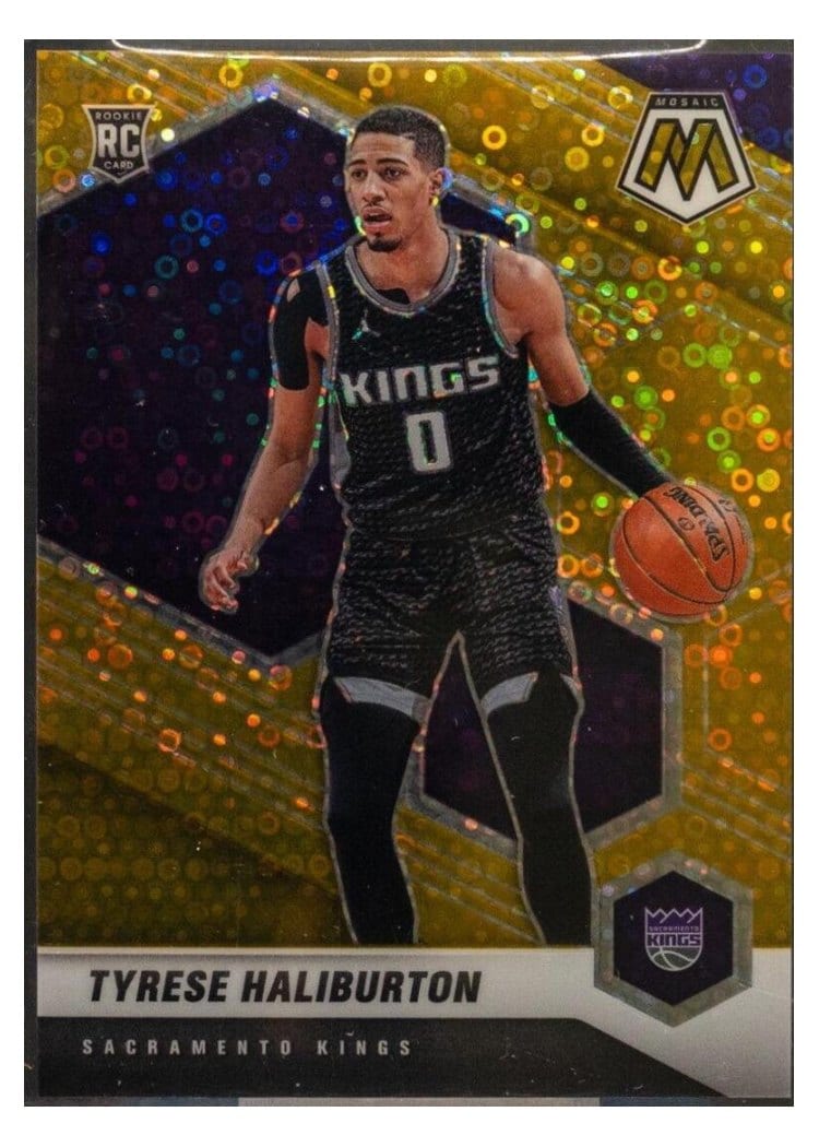 2020 Panini Mosaic Tyrese Haliburton #264 card