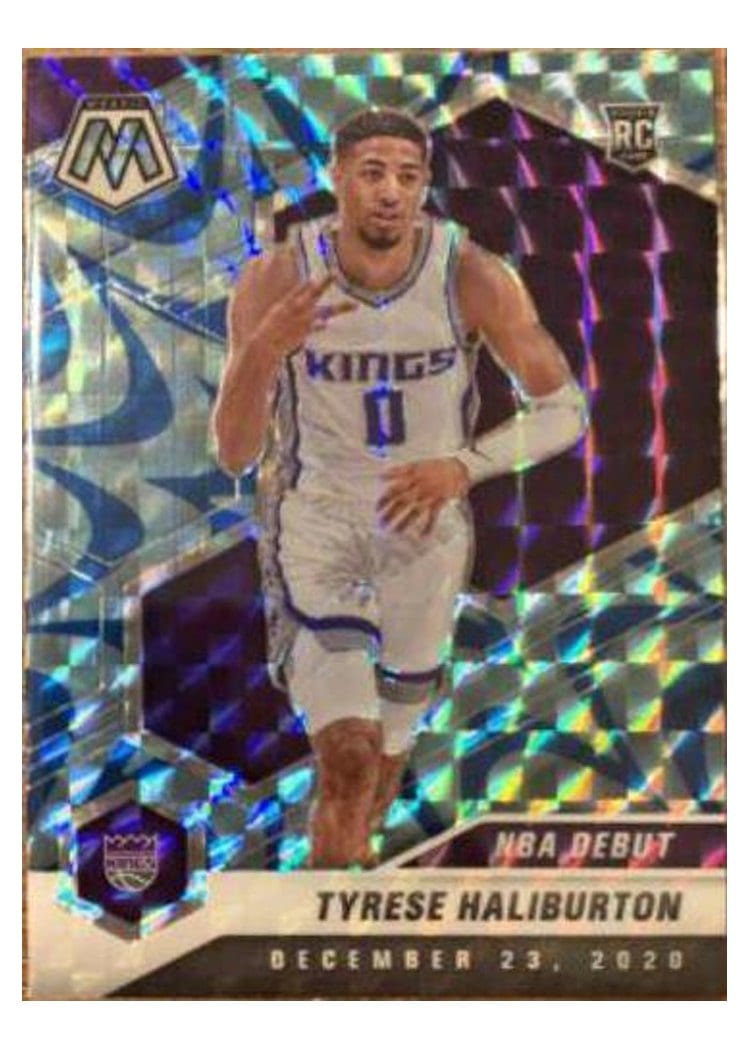 2020 Panini Mosaic Tyrese Haliburton #264 card