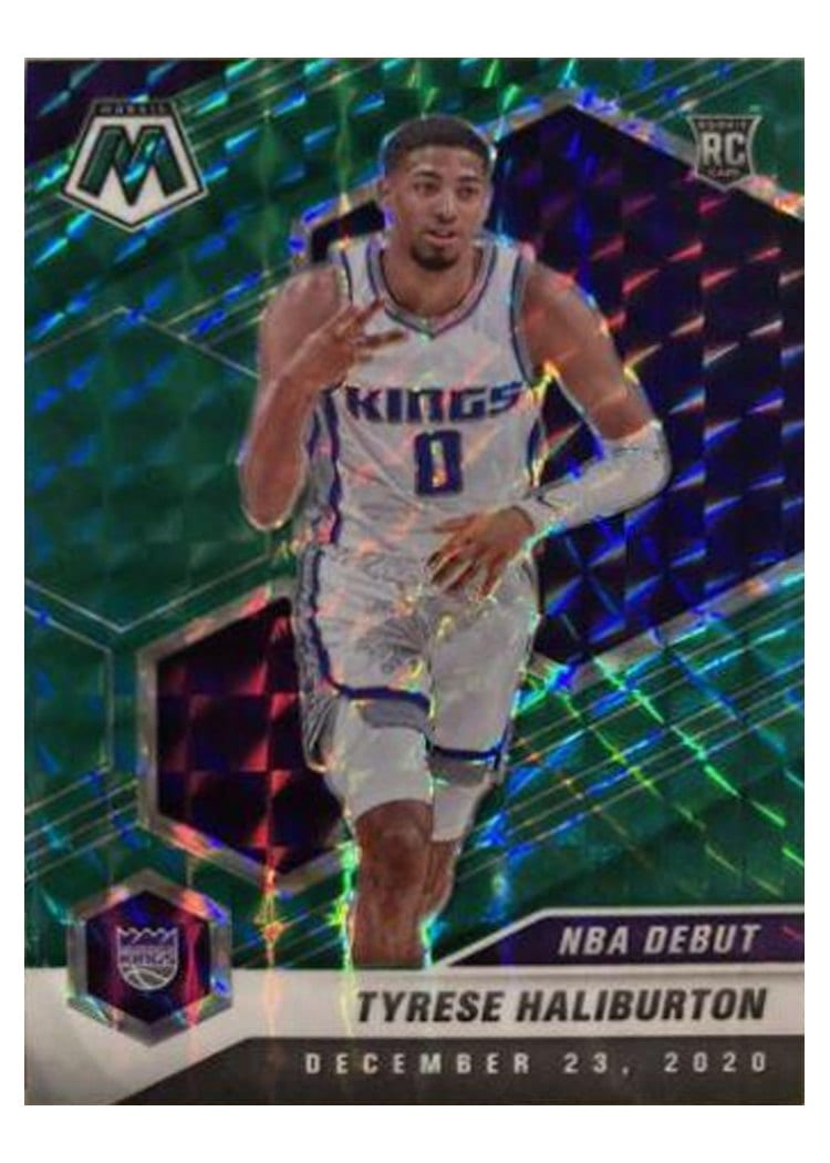2020 Panini Mosaic Tyrese Haliburton #264 card