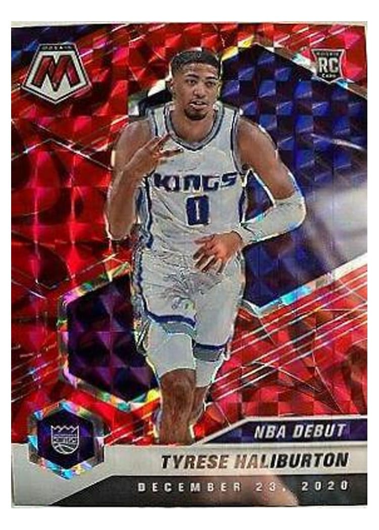 2020 Panini Mosaic Tyrese Haliburton #264 card