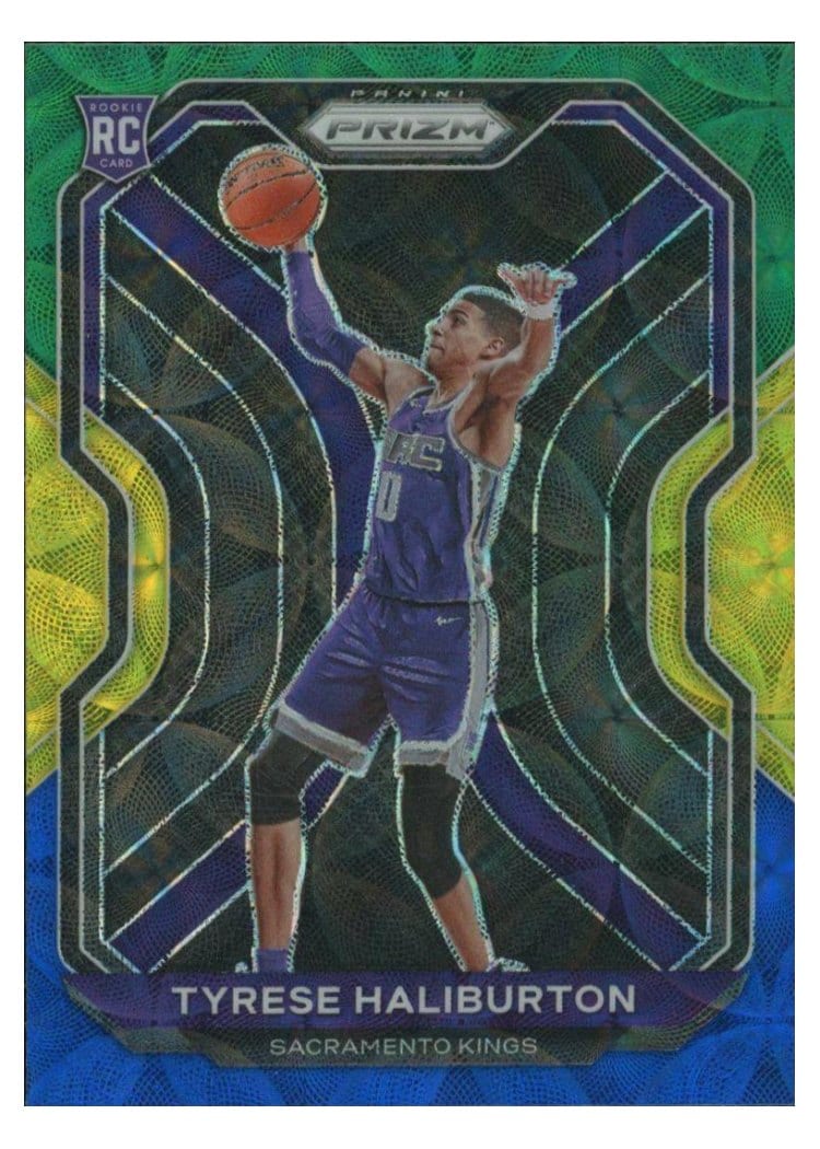 2020 Panini Prizm Tyrese Haliburton #262 card