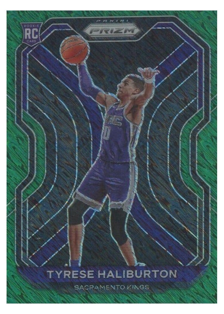 2020 Panini Prizm Tyrese Haliburton #262 card