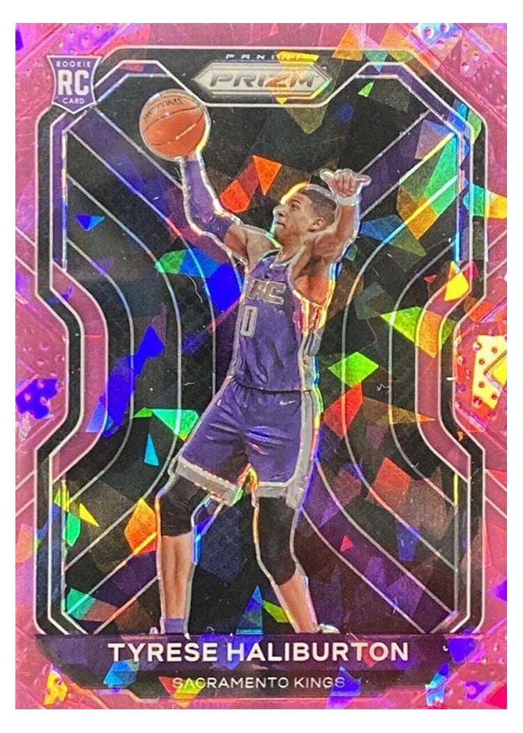 2020 Panini Prizm Tyrese Haliburton #262 card