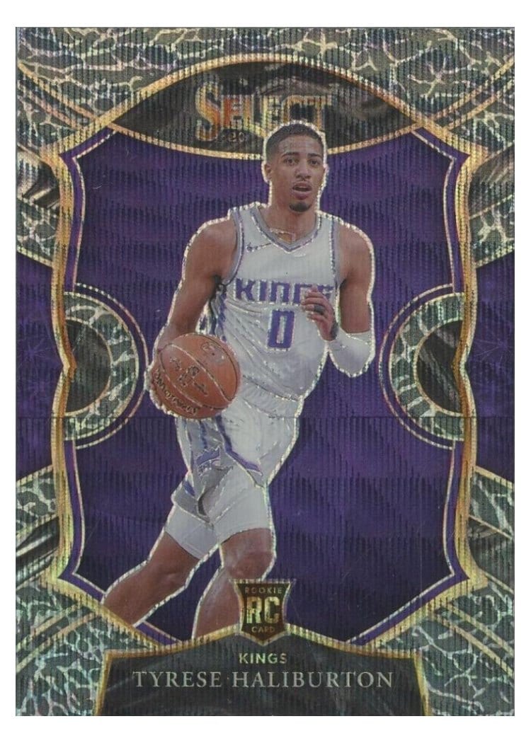 2020 Panini Select Tyrese Haliburton #72 card