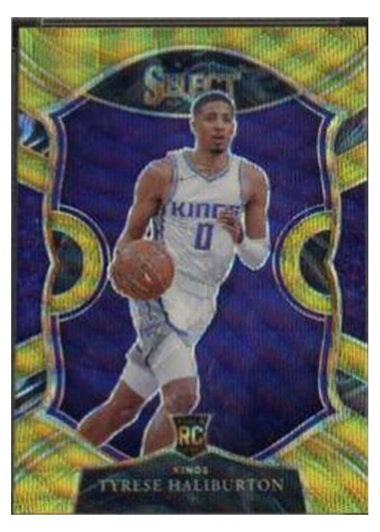 2020 Panini Select Tyrese Haliburton #72 card