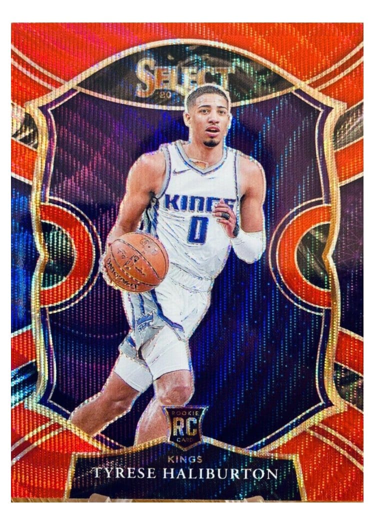 2020 Panini Select Tyrese Haliburton #72 card