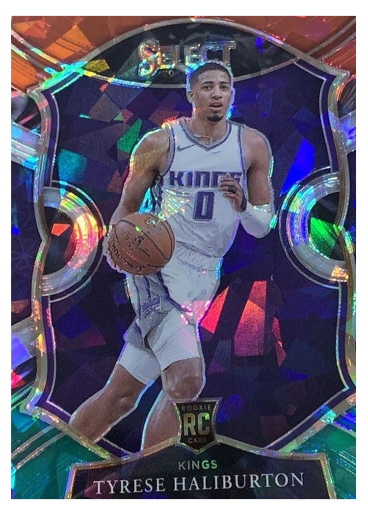 2020 Panini Select Tyrese Haliburton #72 card