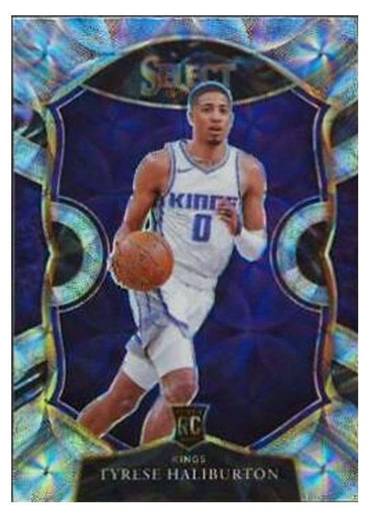 2020 Panini Select Tyrese Haliburton #72 card