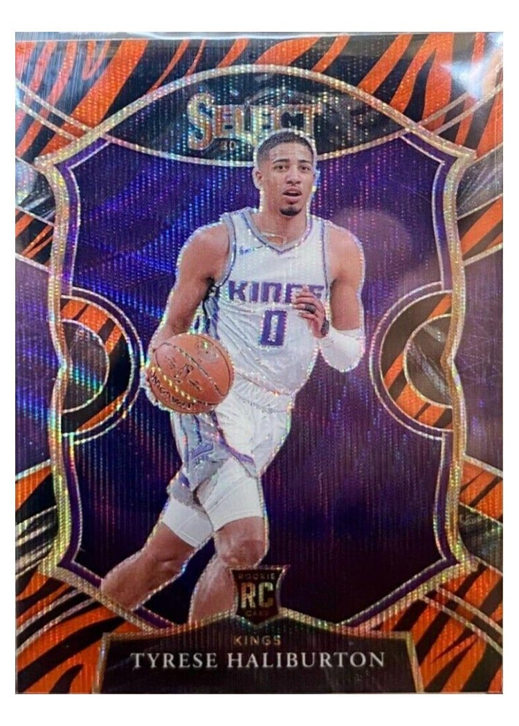 2020 Panini Select Tyrese Haliburton #72 card