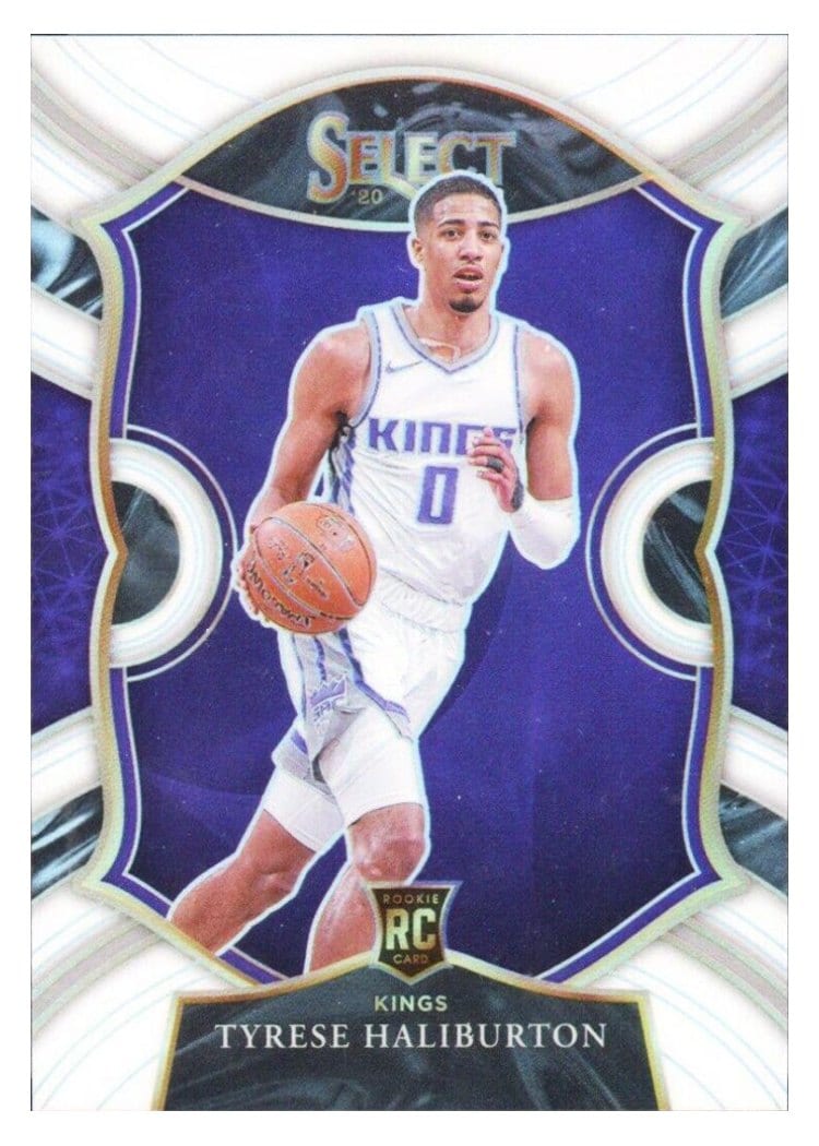 2020 Panini Select Tyrese Haliburton #72 card
