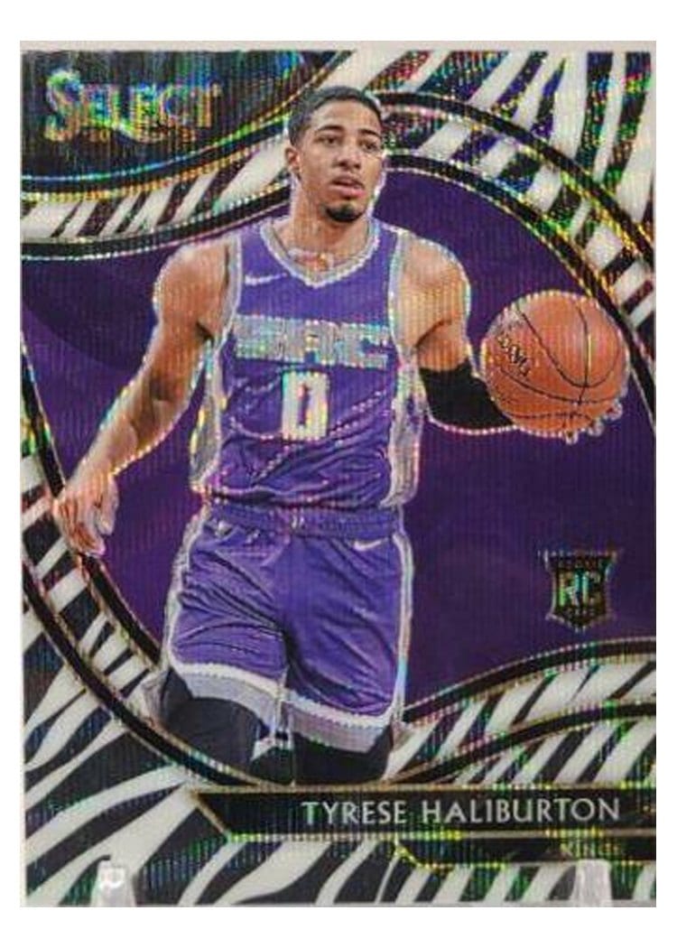 2020 Panini Select Tyrese Haliburton #72 card