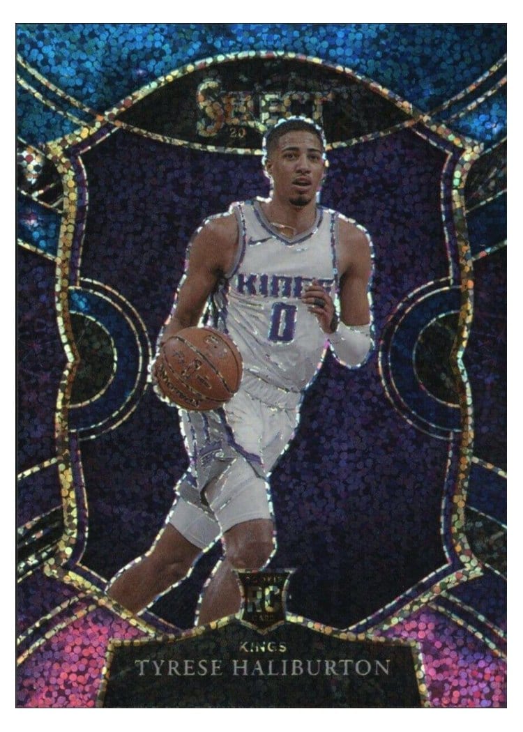 2020 Panini Select Tyrese Haliburton #72 card