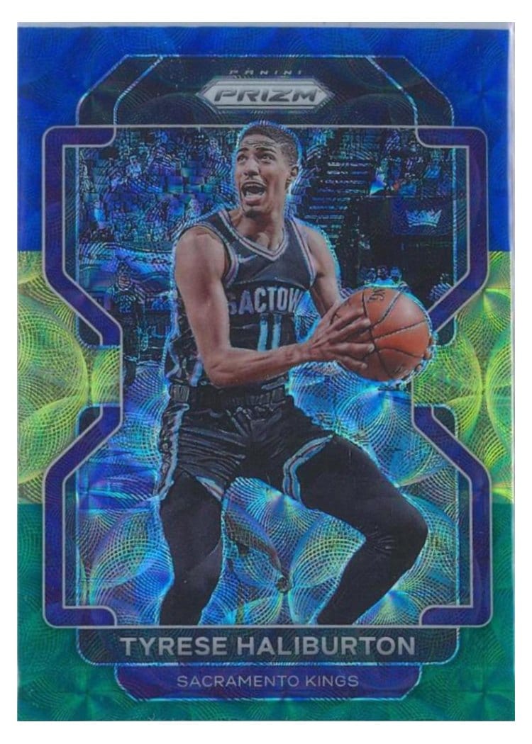 2021-22 Panini Prizm Base Set Tyrese Haliburton #196 card