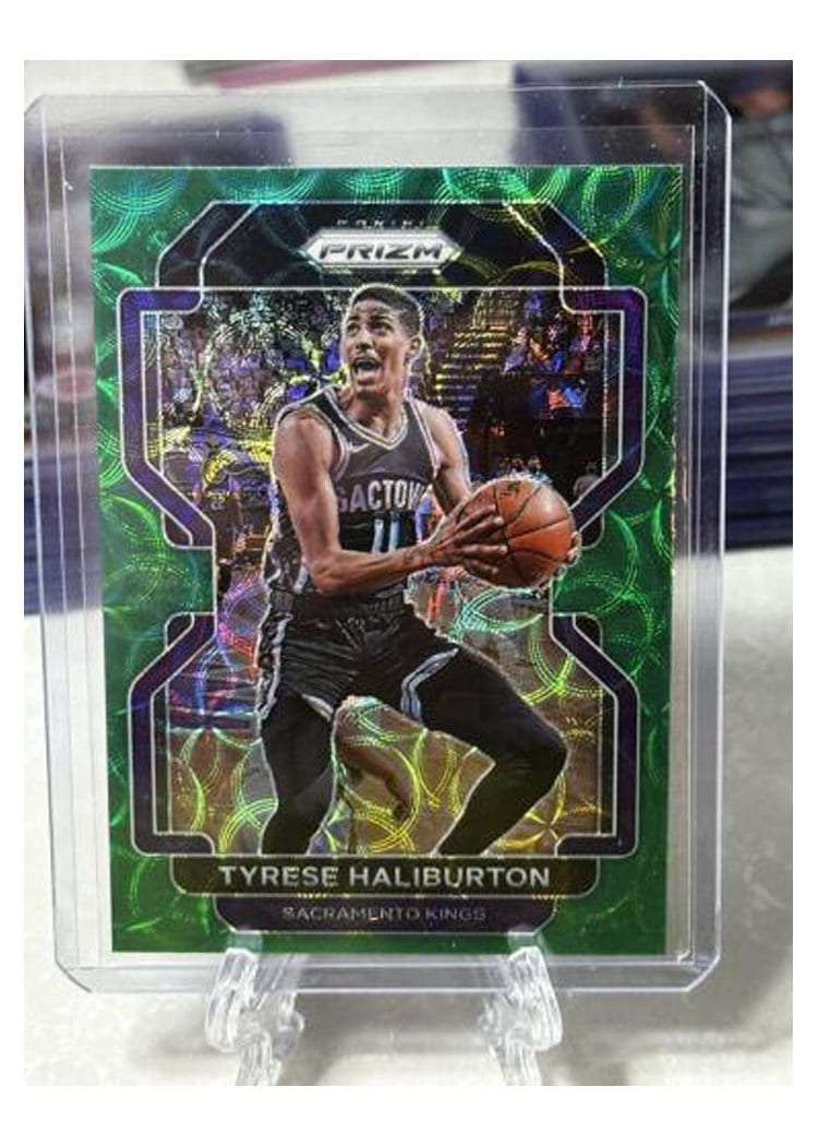 2021-22 Panini Prizm Base Set Tyrese Haliburton #196 card