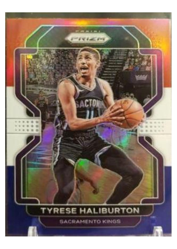 2021-22 Panini Prizm Base Set Tyrese Haliburton #196 card