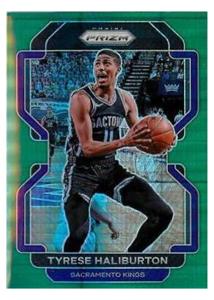 2021-22 Panini Prizm Base Set Tyrese Haliburton #196 card