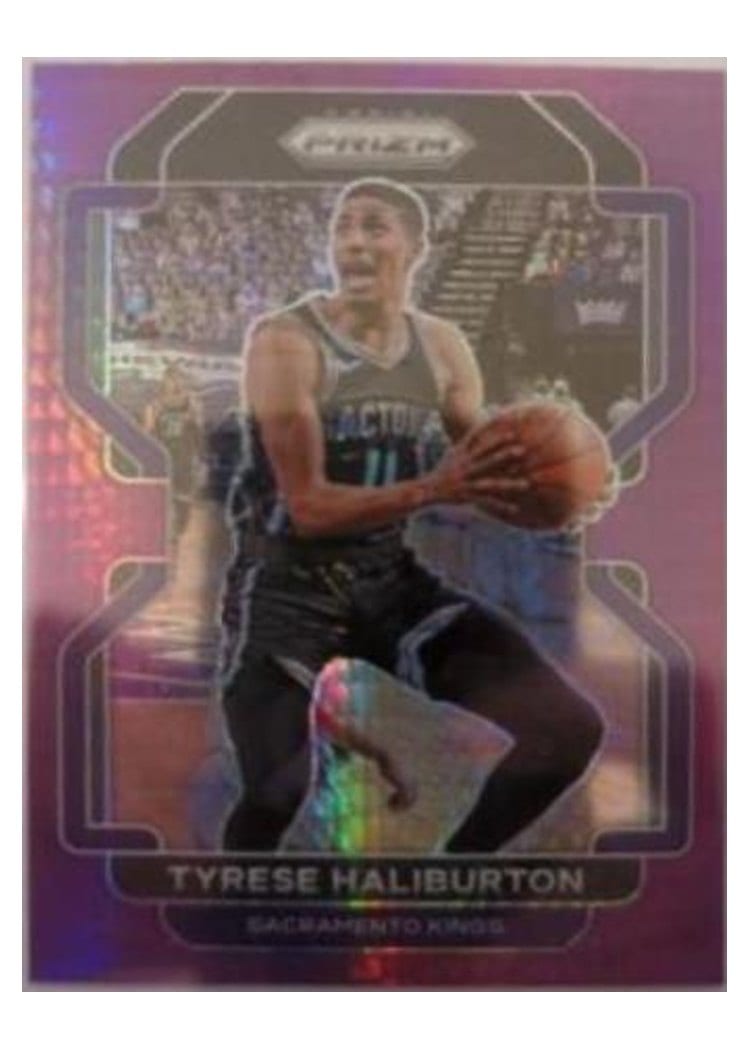 2021-22 Panini Prizm Base Set Tyrese Haliburton #196 card
