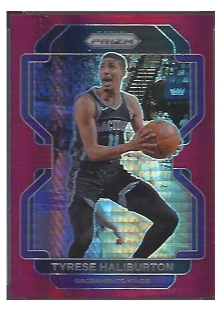 2021-22 Panini Prizm Base Set Tyrese Haliburton #196 card
