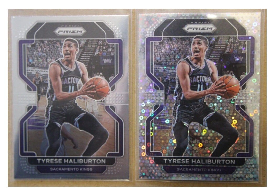 2021-22 Panini Prizm Base Set Tyrese Haliburton #196 card