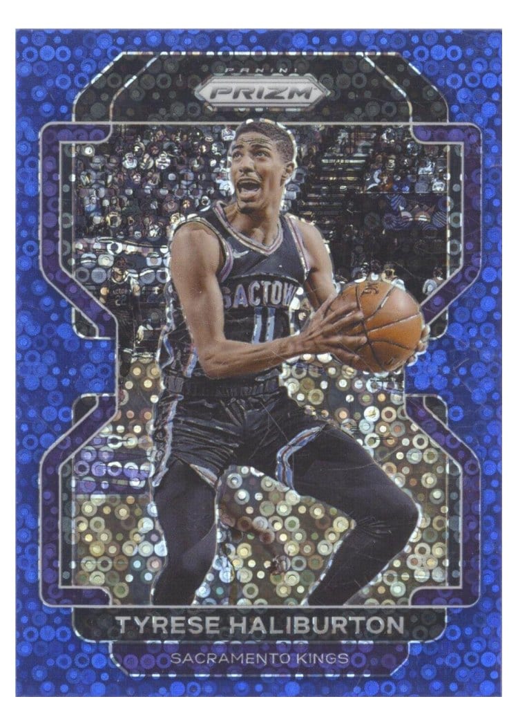 2021-22 Panini Prizm Base Set Tyrese Haliburton #196 card