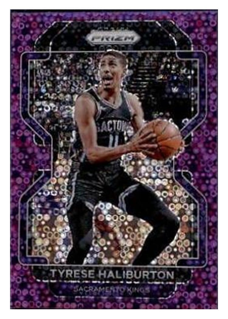 2021-22 Panini Prizm Base Set Tyrese Haliburton #196 card