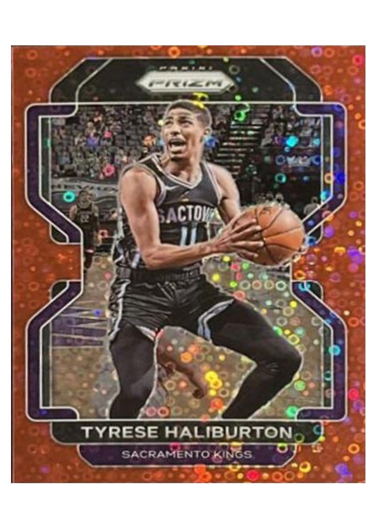 2021-22 Panini Prizm Base Set Tyrese Haliburton #196 card