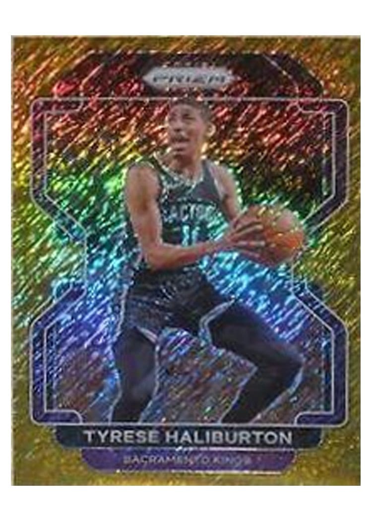 2021-22 Panini Prizm Base Set Tyrese Haliburton #196 card