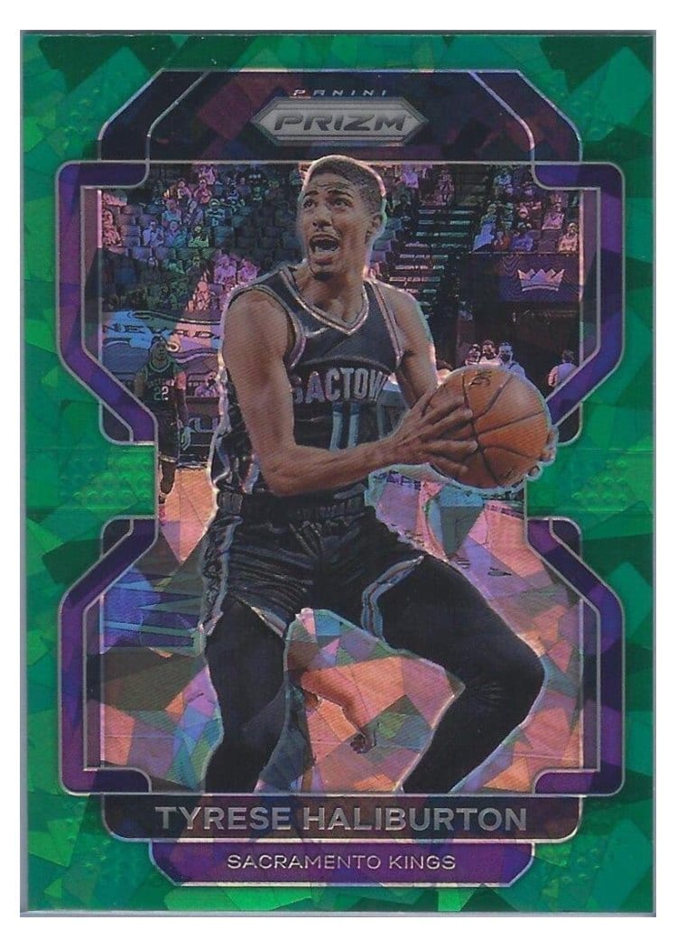 2021-22 Panini Prizm Base Set Tyrese Haliburton #196 card