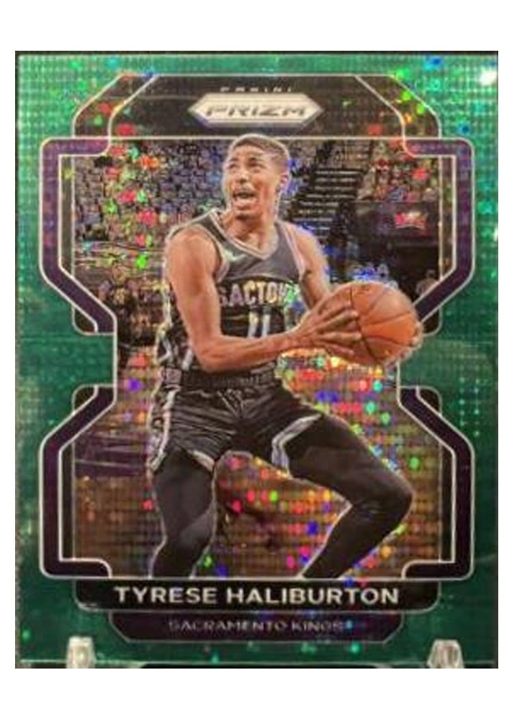 2021-22 Panini Prizm Base Set Tyrese Haliburton #196 card