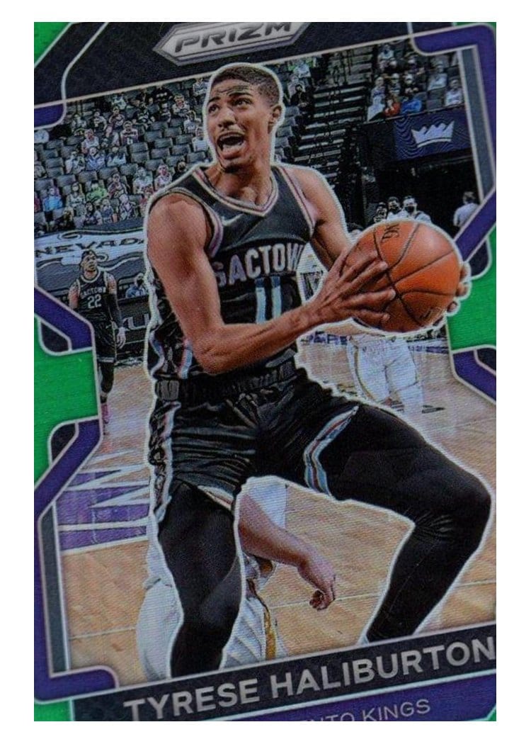2021-22 Panini Prizm Base Set Tyrese Haliburton #196 card
