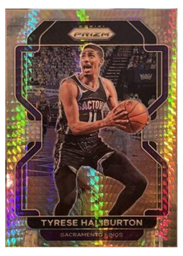 2021-22 Panini Prizm Base Set Tyrese Haliburton #196 card
