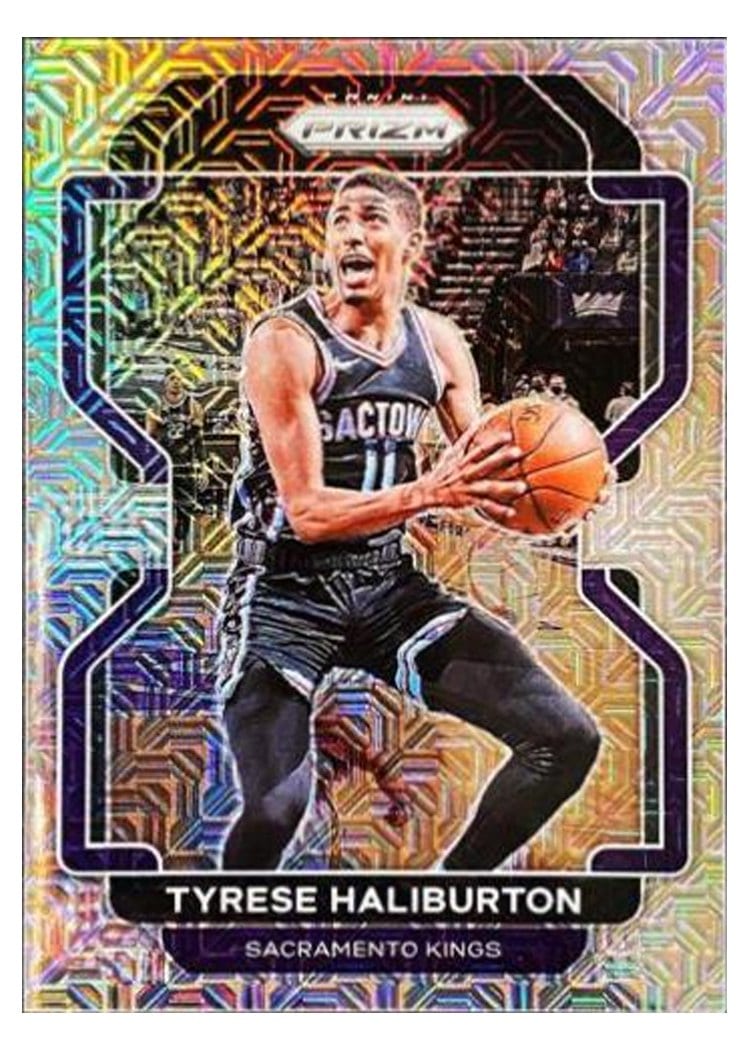 2021-22 Panini Prizm Base Set Tyrese Haliburton #196 card
