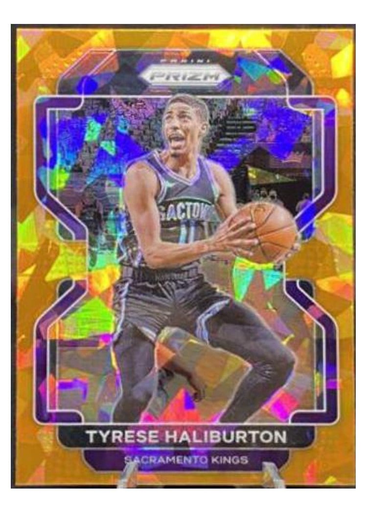 2021-22 Panini Prizm Base Set Tyrese Haliburton #196 card