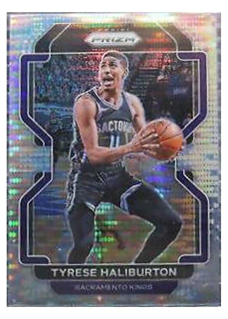 2021-22 Panini Prizm Base Set Tyrese Haliburton #196 card