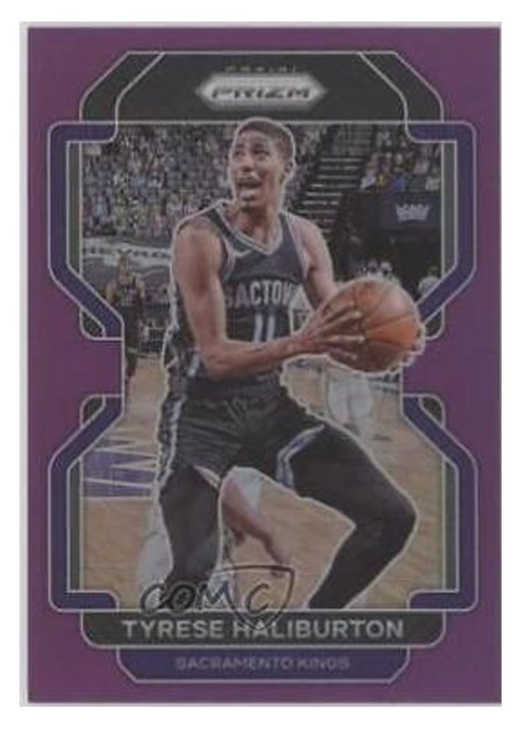 2021-22 Panini Prizm Base Set Tyrese Haliburton #196 card