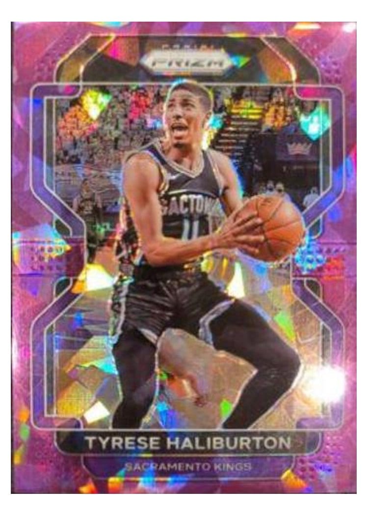2021-22 Panini Prizm Base Set Tyrese Haliburton #196 card