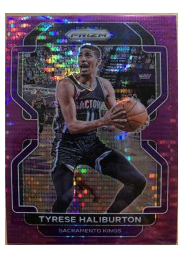 2021-22 Panini Prizm Base Set Tyrese Haliburton #196 card