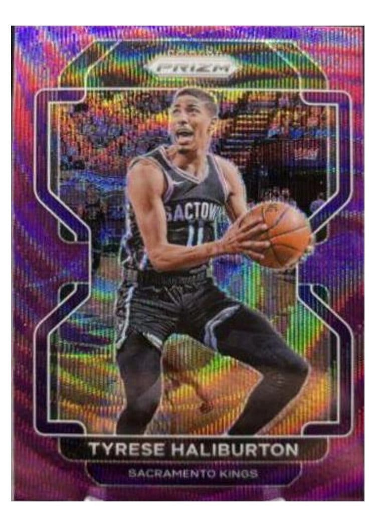 2021-22 Panini Prizm Base Set Tyrese Haliburton #196 card
