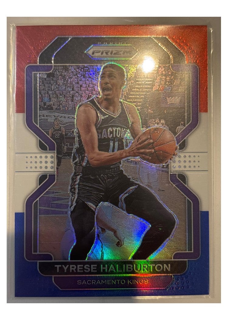 2021-22 Panini Prizm Base Set Tyrese Haliburton #196 card
