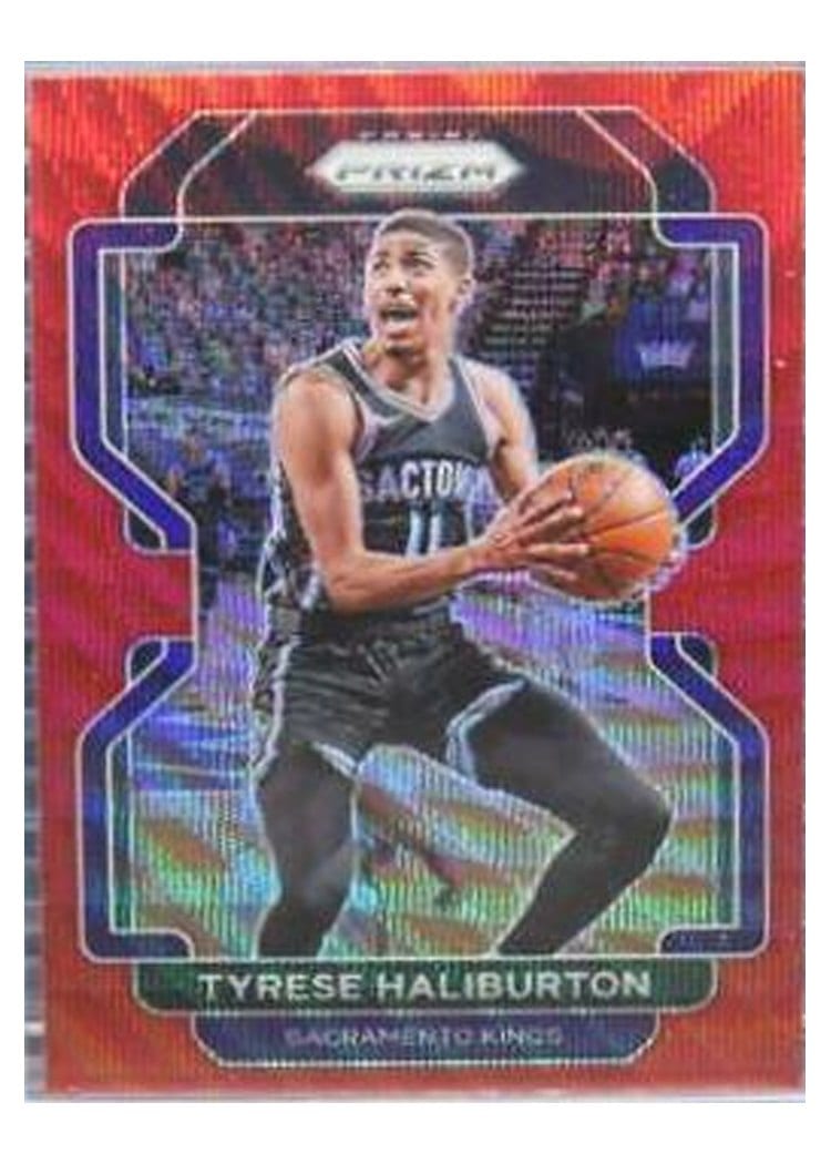 2021-22 Panini Prizm Base Set Tyrese Haliburton #196 card