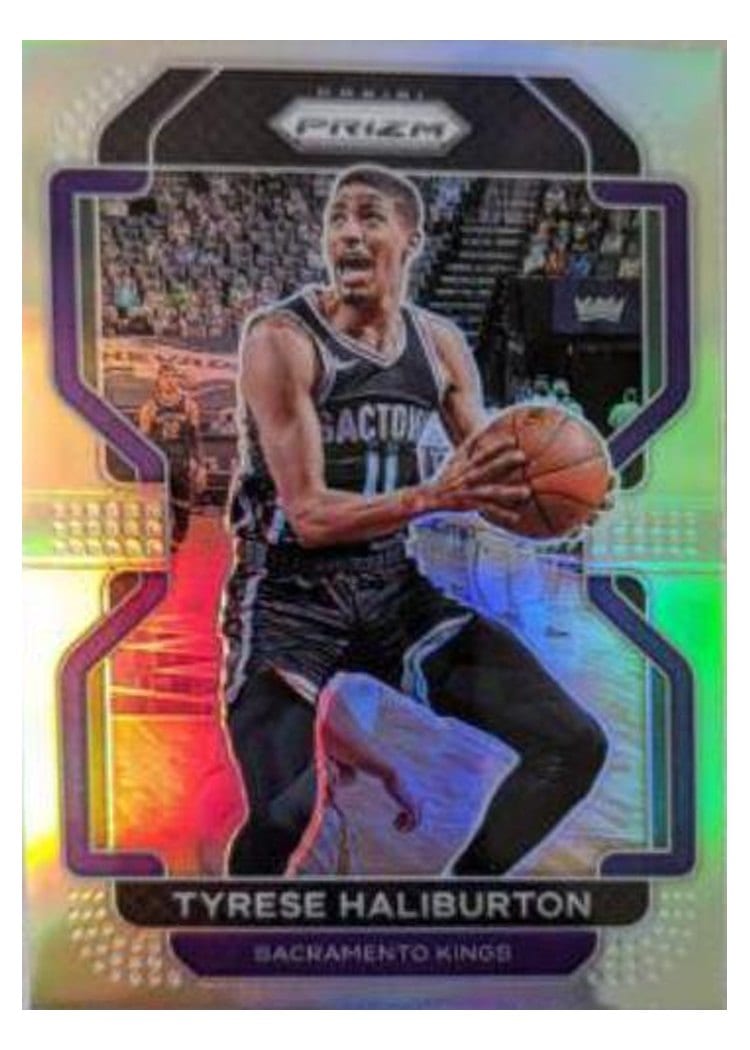 2021-22 Panini Prizm Base Set Tyrese Haliburton #196 card