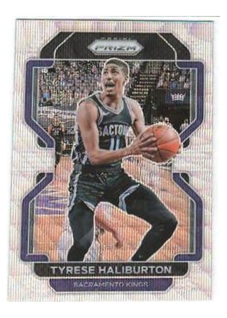 2021-22 Panini Prizm Base Set Tyrese Haliburton #196 card