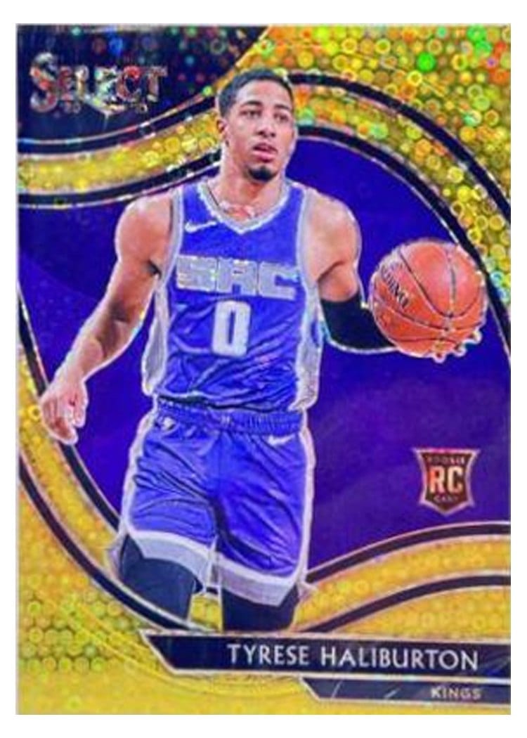 2021-22 Panini Select Base Set Tyrese Haliburton #235 card